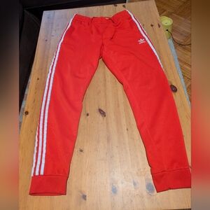 Adidas Red Track Pants